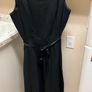 Italian movie star linen dress